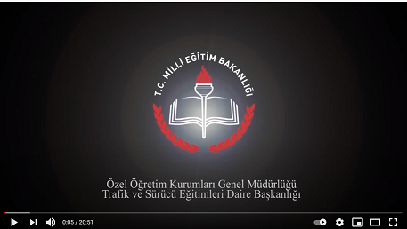 Milli Eğitim Bakanlığı 2020 Yılı Direksiyon Sınavı Bilgilendirme Videosu